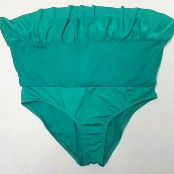 NWT Emerald green Apt. 9 Swim skirt - Picture 4 of 4